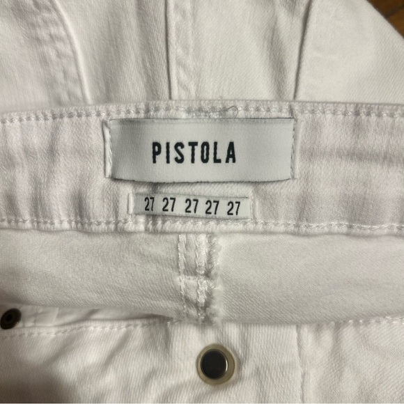 Pistola Jennifer Oslo White High Waisted Skinny Jeans, Size 27 - Picture 6 of 8